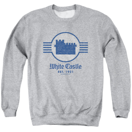 White Castle Emblem - Men's Crewneck Sweatshirt Men's Crewneck Sweatshirt White Castle   