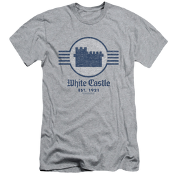 White Castle Emblem - Men's Slim Fit T-Shirt Men's Slim Fit T-Shirt White Castle   