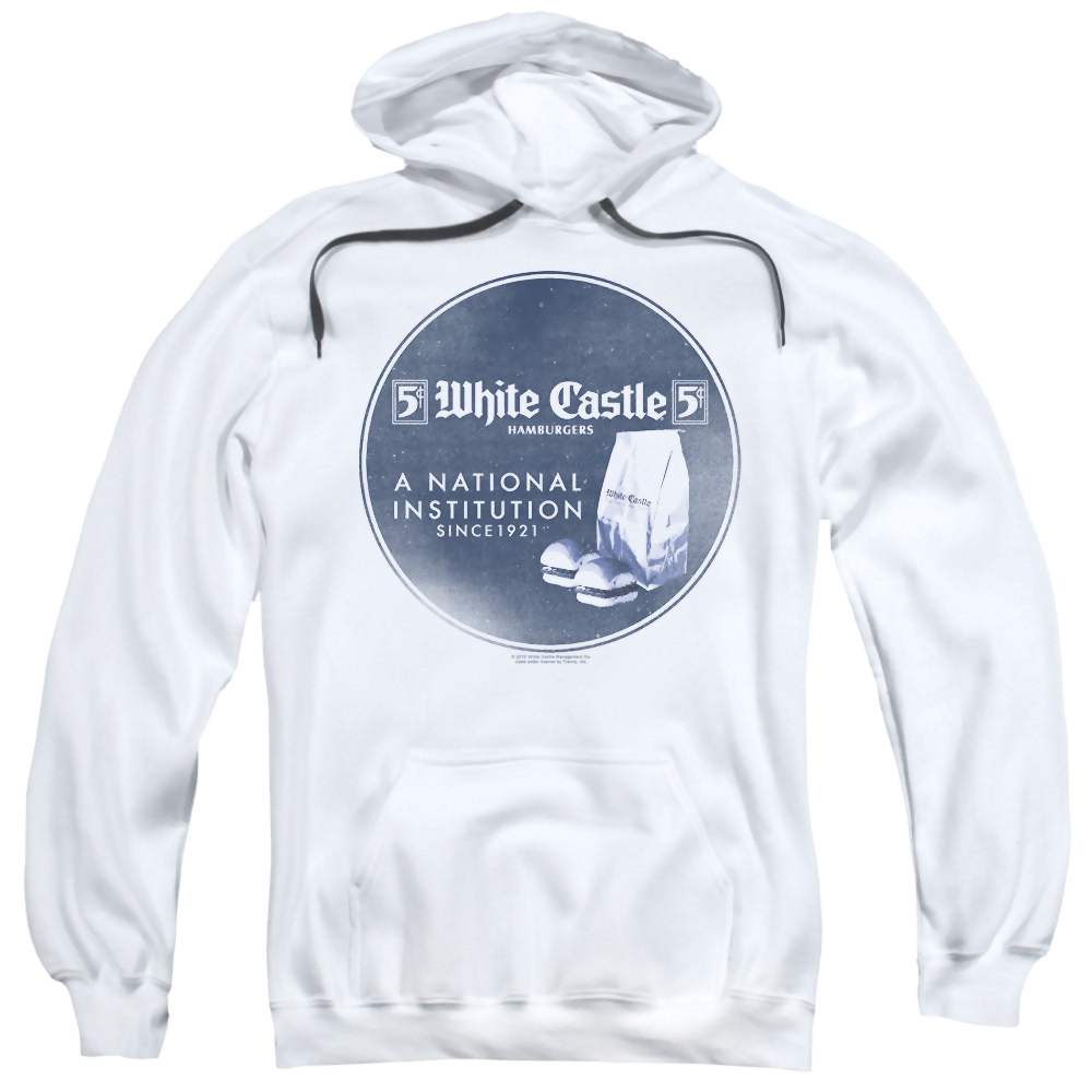 White Castle National Institution - Pullover Hoodie Pullover Hoodie White Castle   