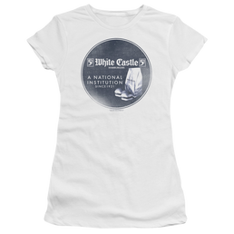 White Castle National Institution - Juniors T-Shirt Juniors T-Shirt White Castle   