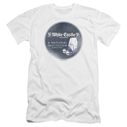White Castle National Institution - Men's Premium Slim Fit T-Shirt Men's Premium Slim Fit T-Shirt White Castle   