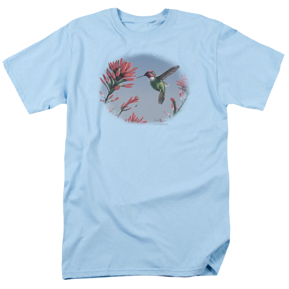 Wild Wings Annas Hummingbird - Men's Regular Fit T-Shirt Men's Regular Fit T-Shirt Wild Wings   