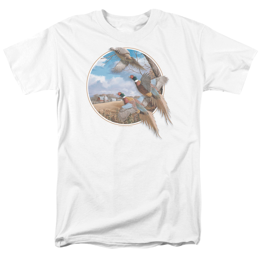 Wild Wings October Memories Pheasants - Men's Regular Fit T-Shirt Men's Regular Fit T-Shirt Wild Wings   