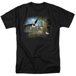 Wild Wings Spring Bald Eagles - Men's Regular Fit T-Shirt Men's Regular Fit T-Shirt Wild Wings   