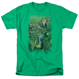 Wild Wings Summertime Estrn Bluebird - Men's Regular Fit T-Shirt Men's Regular Fit T-Shirt Wild Wings   