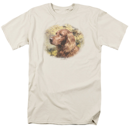 Wild Wings Irish Setter Head - Men's Regular Fit T-Shirt Men's Regular Fit T-Shirt Wild Wings   