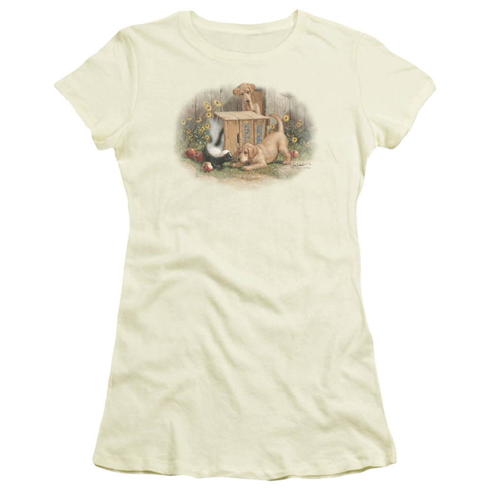 Wild Wings Dont Talk Strangers - Juniors T-Shirt Juniors T-Shirt Wild Wings   