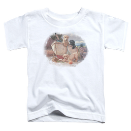 Wild Wings Lunch Break Lab Pups - Toddler T-Shirt Toddler T-Shirt Wild Wings   