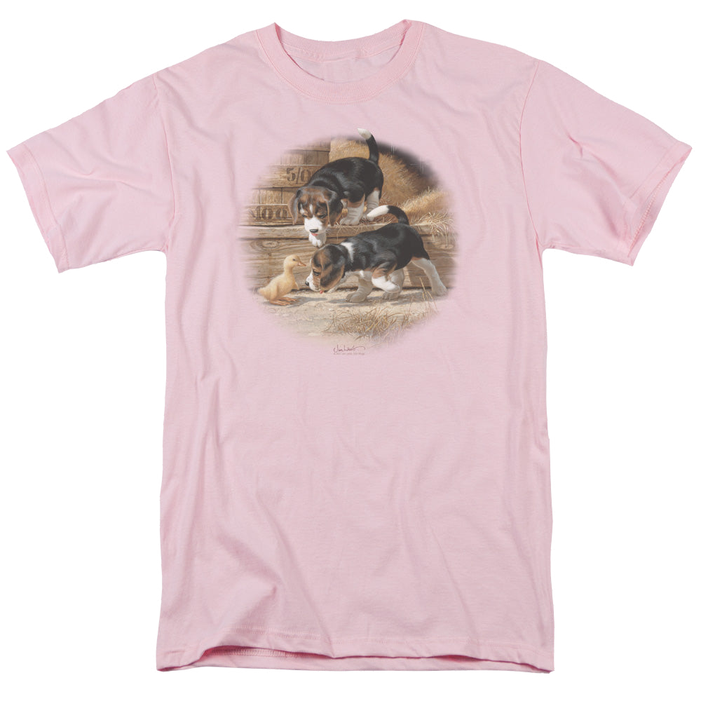 Wild Wings Getting Acquainted - Men's Regular Fit T-Shirt Men's Regular Fit T-Shirt Wild Wings   