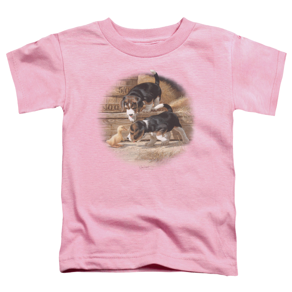 Wild Wings Getting Acquainted - Toddler T-Shirt Toddler T-Shirt Wild Wings   