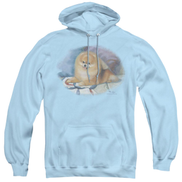Wild Wings Pomeranian Portrait - Pullover Hoodie Pullover Hoodie Wild Wings   