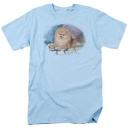 Wild Wings Pomeranian Portrait - Men's Regular Fit T-Shirt Men's Regular Fit T-Shirt Wild Wings   
