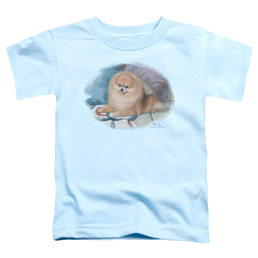 Wild Wings Pomeranian Portrait - Toddler T-Shirt Toddler T-Shirt Wild Wings   