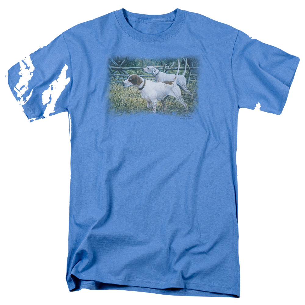 Wild Wings English Pointer Pair - Men's Regular Fit T-Shirt Men's Regular Fit T-Shirt Wild Wings   