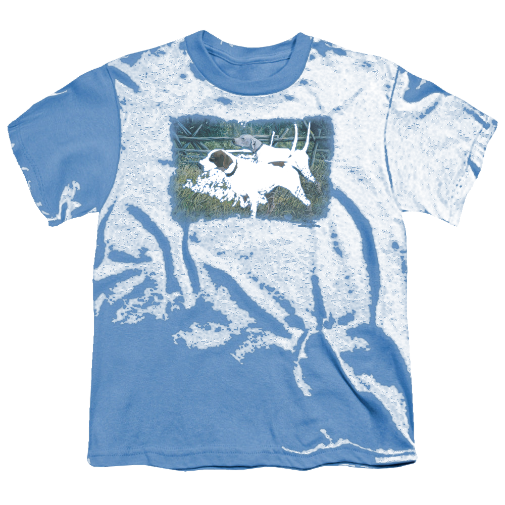 Wild Wings English Pointer Pair - Youth T-Shirt Youth T-Shirt (Ages 8-12) Wild Wings   