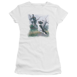 Wild Wings Springer With Pheasant - Juniors T-Shirt Juniors T-Shirt Wild Wings   