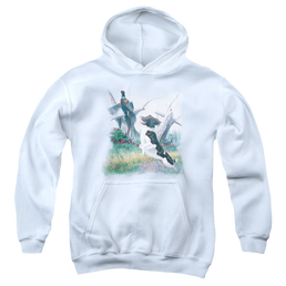 Wild Wings Springer With Pheasant - Youth Hoodie Youth Hoodie (Ages 8-12) Wild Wings   