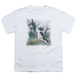 Wild Wings Springer With Pheasant - Youth T-Shirt Youth T-Shirt (Ages 8-12) Wild Wings   
