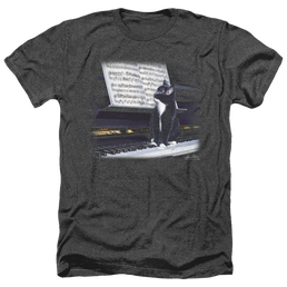 Wild Wings Kitten On The Keys - Men's Heather T-Shirt Men's Heather T-Shirt Wild Wings   