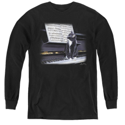 Wild Wings Kitten On The Keys - Youth Long Sleeve T-Shirt Youth Long Sleeve T-Shirt Wild Wings   