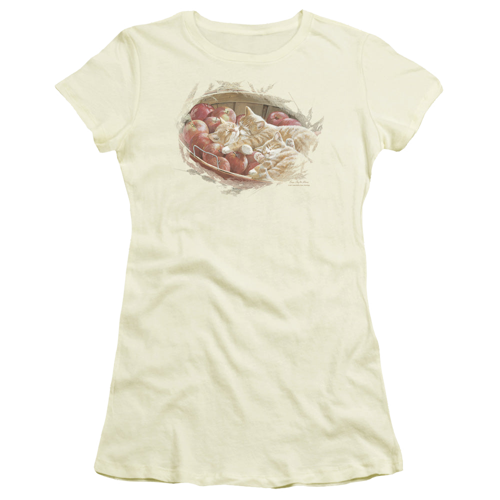 Wild Wings Apples And Oranges - Juniors T-Shirt Juniors T-Shirt Wild Wings   