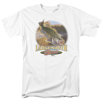 White men's regular fit t-shirt with Wild Wings Cartwheeling graphic