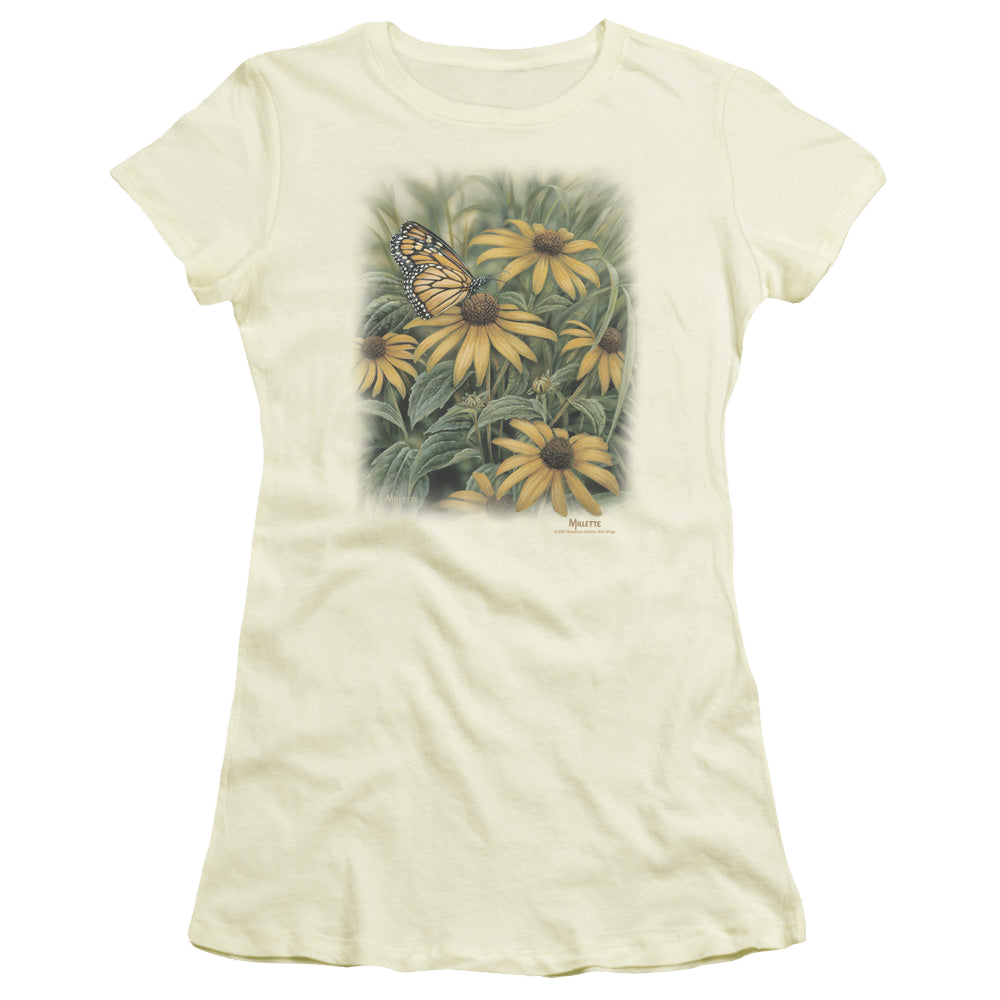 Wild Wings Monarch Butterfly - Juniors T-Shirt Juniors T-Shirt Wild Wings   