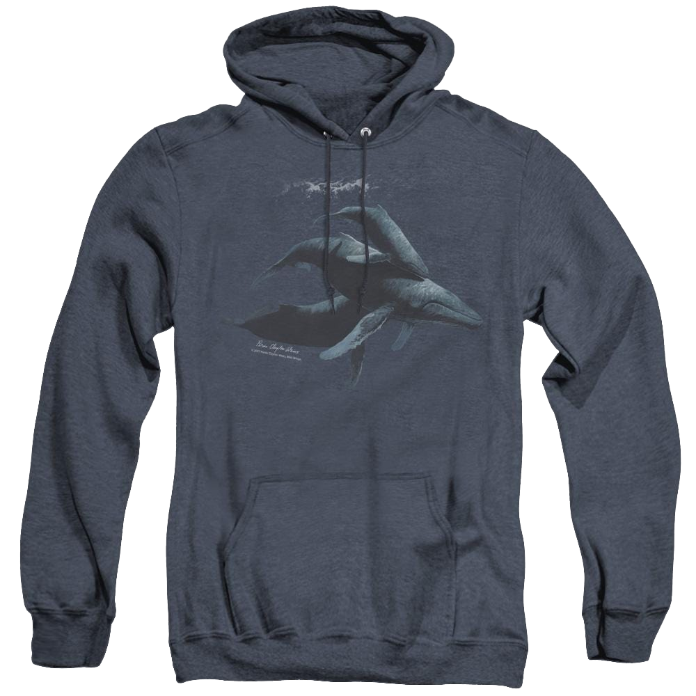 Wild Wings Power&Grace - Heather Pullover Hoodie Heather Pullover Hoodie Wild Wings   