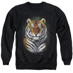Wild Wings Jungle Fire - Men's Crewneck Sweatshirt Men's Crewneck Sweatshirt Wild Wings   