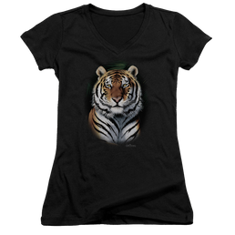Wild Wings Jungle Fire - Juniors V-Neck T-Shirt Juniors V-Neck T-Shirt Wild Wings   