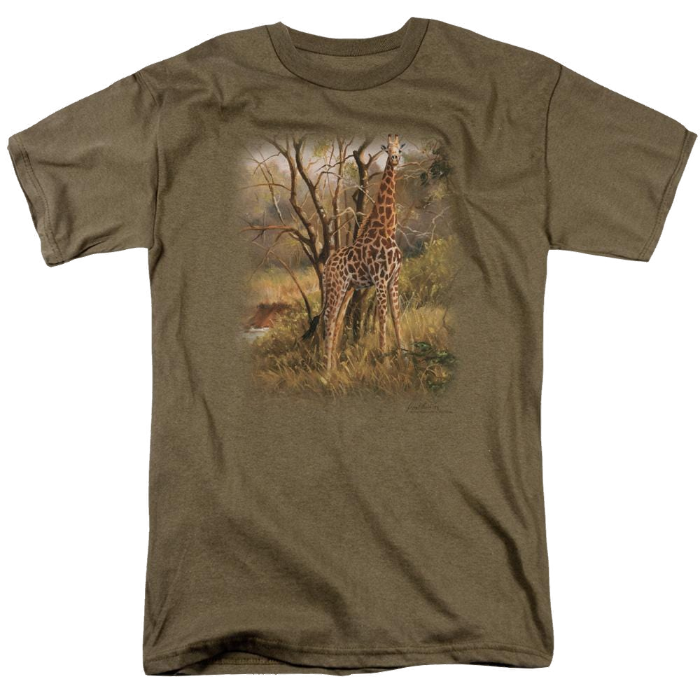 Wild Wings Giraffe - Men's Regular Fit T-Shirt Men's Regular Fit T-Shirt Wild Wings   