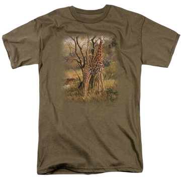 Wild Wings Giraffe - Men's Regular Fit T-Shirt Men's Regular Fit T-Shirt Wild Wings   