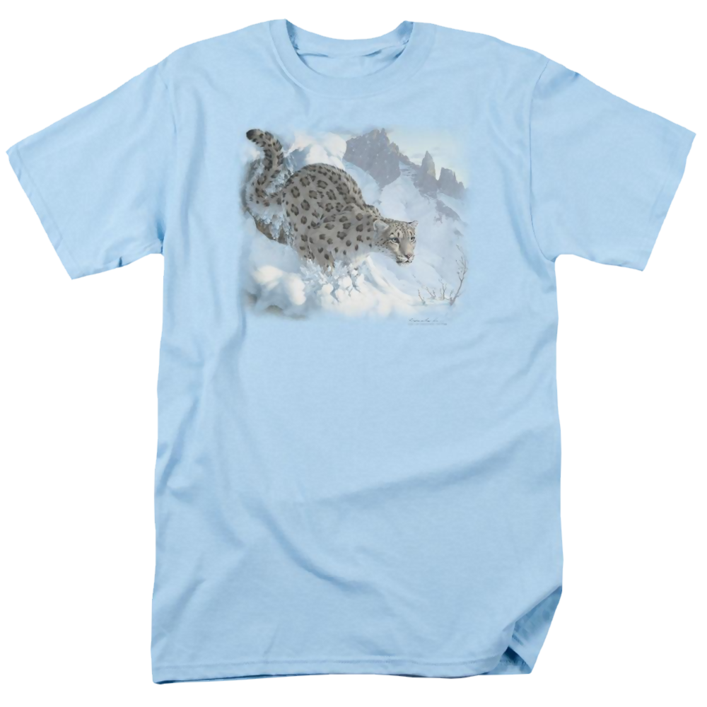 Wild Wings Snow Leopard - Men's Regular Fit T-Shirt Men's Regular Fit T-Shirt Wild Wings   