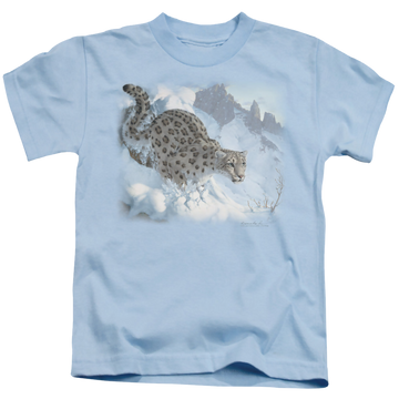 Wild Wings Snow Leopard - Kid's T-Shirt Kid's T-Shirt (Ages 4-7) Wild Wings   