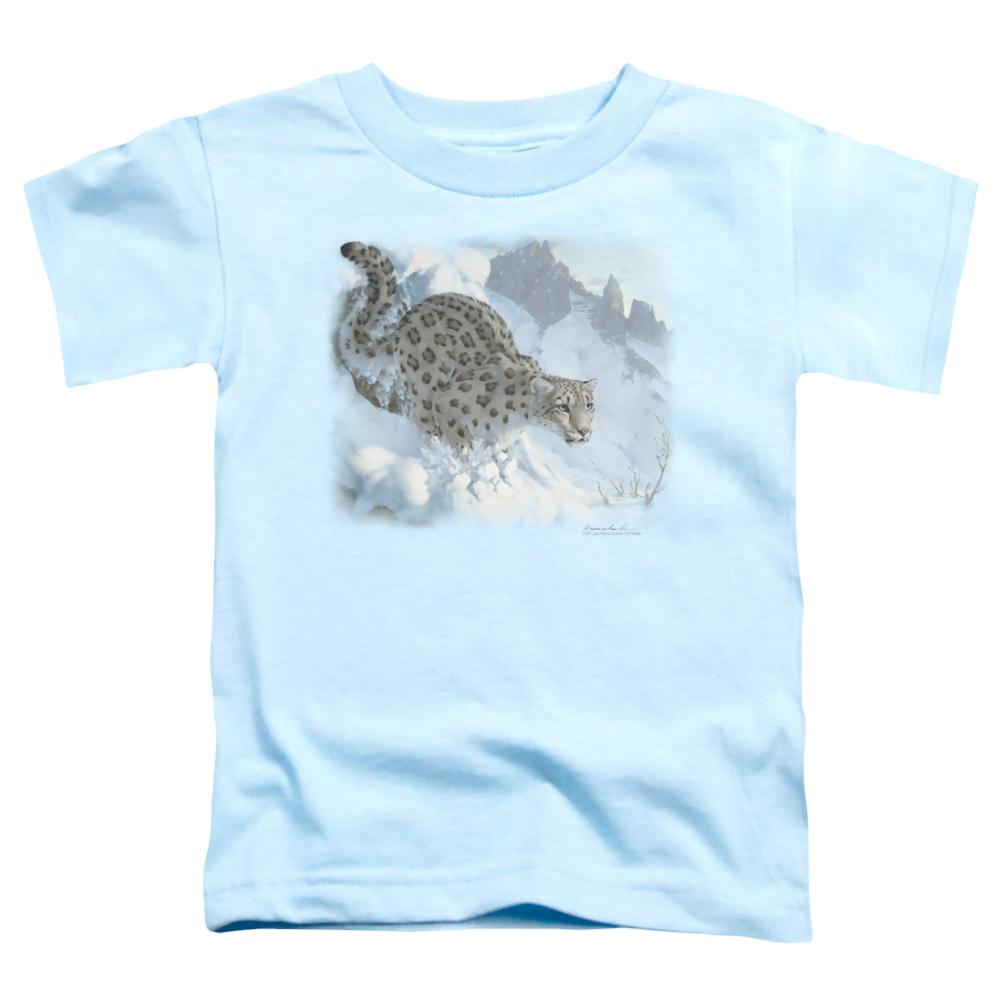 Wild Wings Snow Leopard - Toddler T-Shirt Toddler T-Shirt Wild Wings   