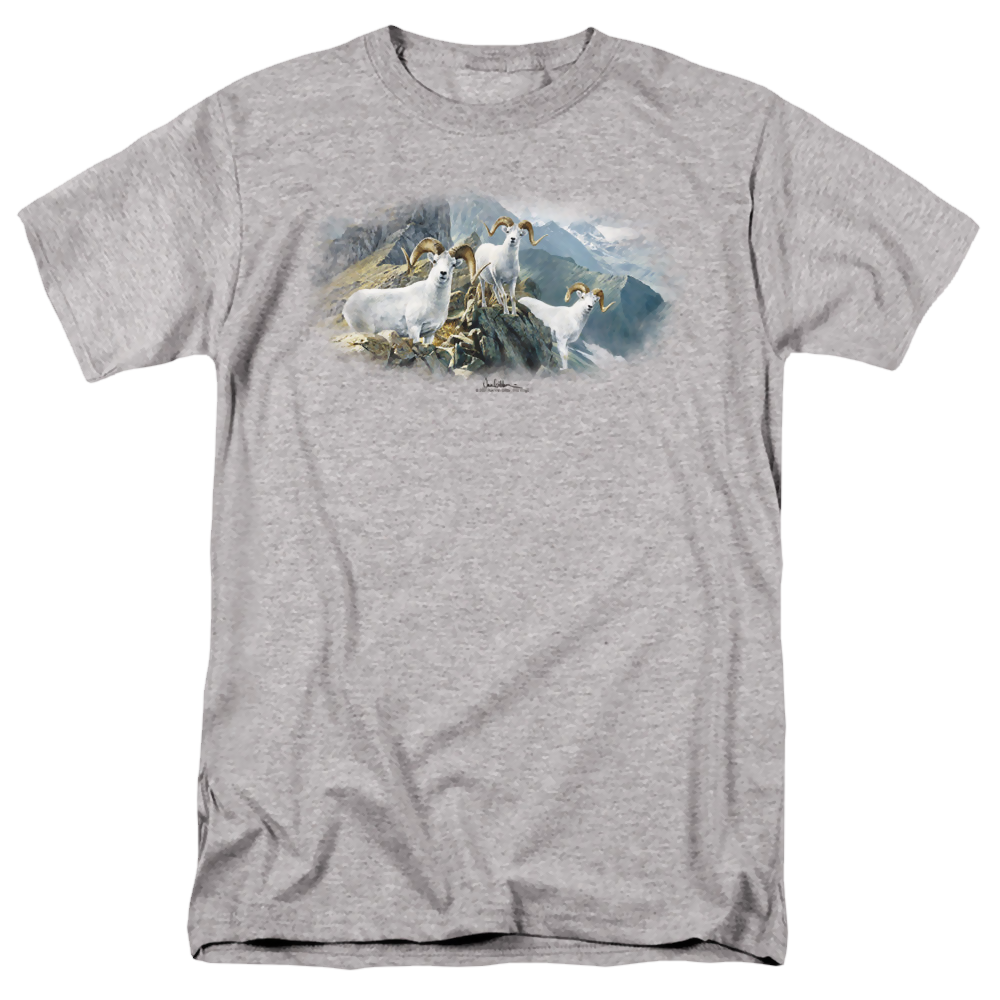 Wild Wings High Trails Dall Sheep - Men's Regular Fit T-Shirt Men's Regular Fit T-Shirt Wild Wings   
