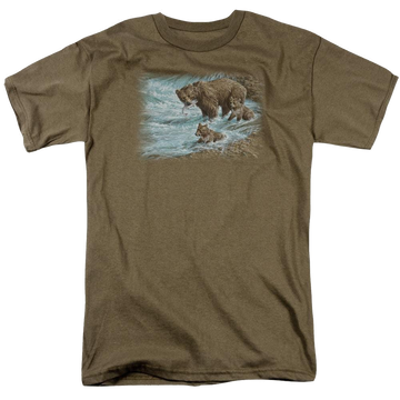 Wild Wings Alaskan Brown Bear - Men's Regular Fit T-Shirt Men's Regular Fit T-Shirt Wild Wings   