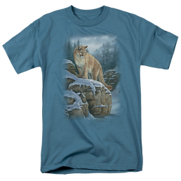 Wild Wings Misty Canyon Cougar - Men's Regular Fit T-Shirt Men's Regular Fit T-Shirt Wild Wings   
