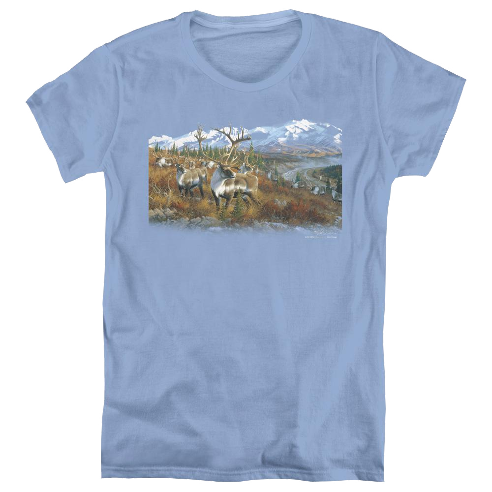 Wild Wings Caribou - Women's T-Shirt Women's T-Shirt Wild Wings   