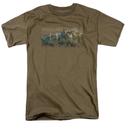 Wild Wings Water Rights - Men's Regular Fit T-Shirt Men's Regular Fit T-Shirt Wild Wings   