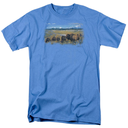 Wild Wings The Passing Herd - Men's Regular Fit T-Shirt Men's Regular Fit T-Shirt Wild Wings   