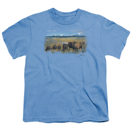Wild Wings The Passing Herd - Youth T-Shirt Youth T-Shirt (Ages 8-12) Wild Wings   