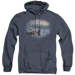 Wild Wings Hunters Moon The Spoils - Heather Pullover Hoodie Heather Pullover Hoodie Wild Wings   