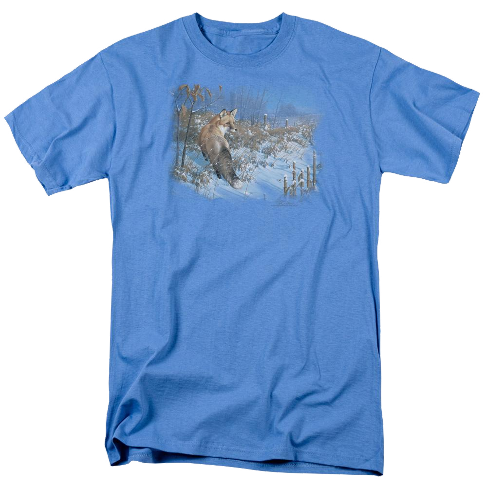 Wild Wings Winter Red Fox - Men's Regular Fit T-Shirt Men's Regular Fit T-Shirt Wild Wings   