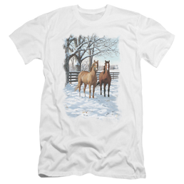 Wild Wings Coffee And Chocolate - Men's Premium Slim Fit T-Shirt Men's Premium Slim Fit T-Shirt Wild Wings   