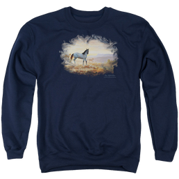 Wild Wings Dust At Dawn - Men's Crewneck Sweatshirt Men's Crewneck Sweatshirt Wild Wings   