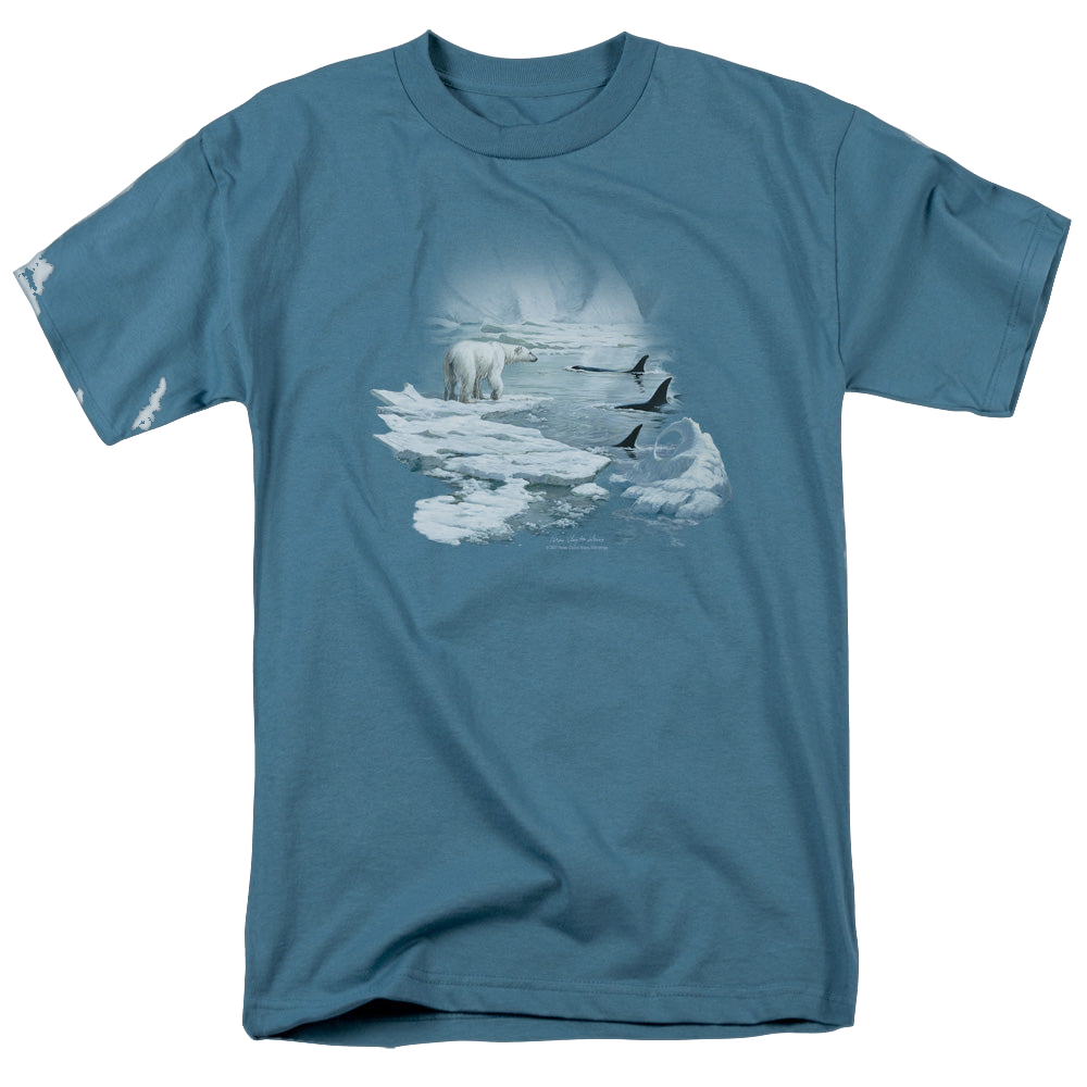 Wild Wings Glaciers Egdge - Men's Regular Fit T-Shirt Men's Regular Fit T-Shirt Wild Wings   