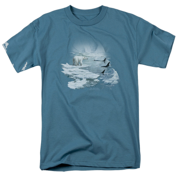 Wild Wings Glaciers Egdge - Men's Regular Fit T-Shirt Men's Regular Fit T-Shirt Wild Wings   