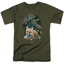 Wild Wings Cozy Retreat - Men's Regular Fit T-Shirt Men's Regular Fit T-Shirt Wild Wings   