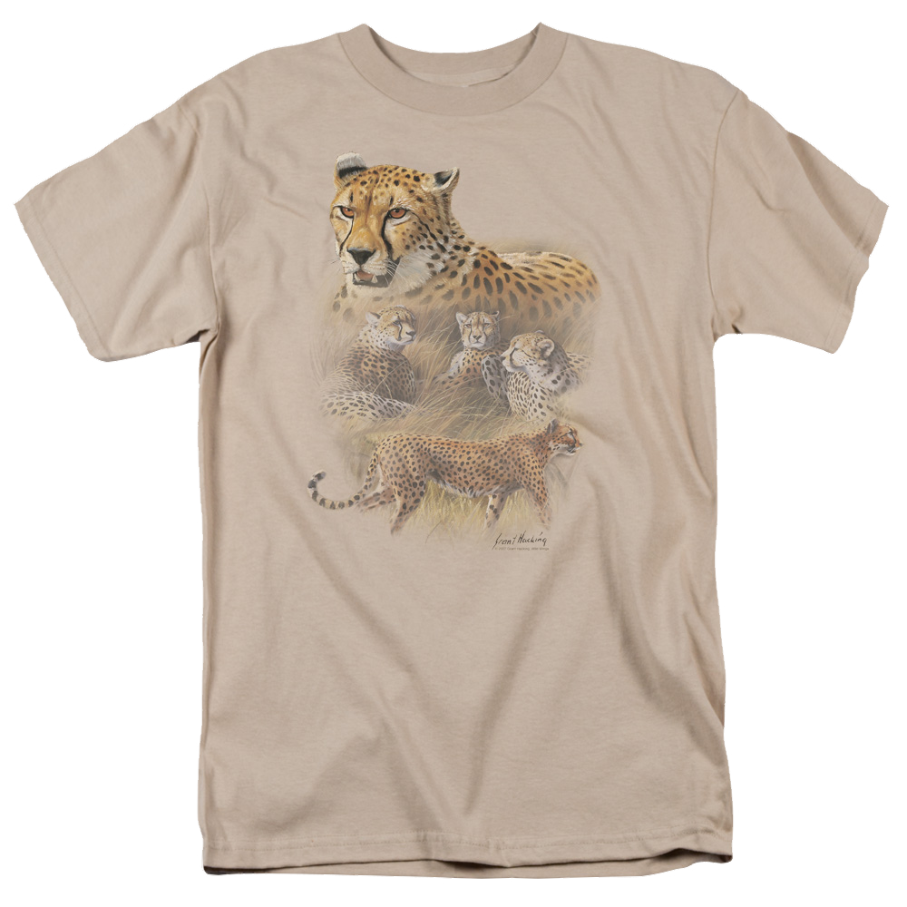Wild Wings Cheetahs - Men's Regular Fit T-Shirt Men's Regular Fit T-Shirt Wild Wings   